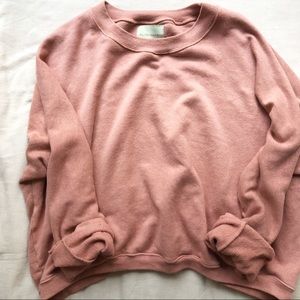 Aliya Wanek Ami cropped hemp sweatshirt